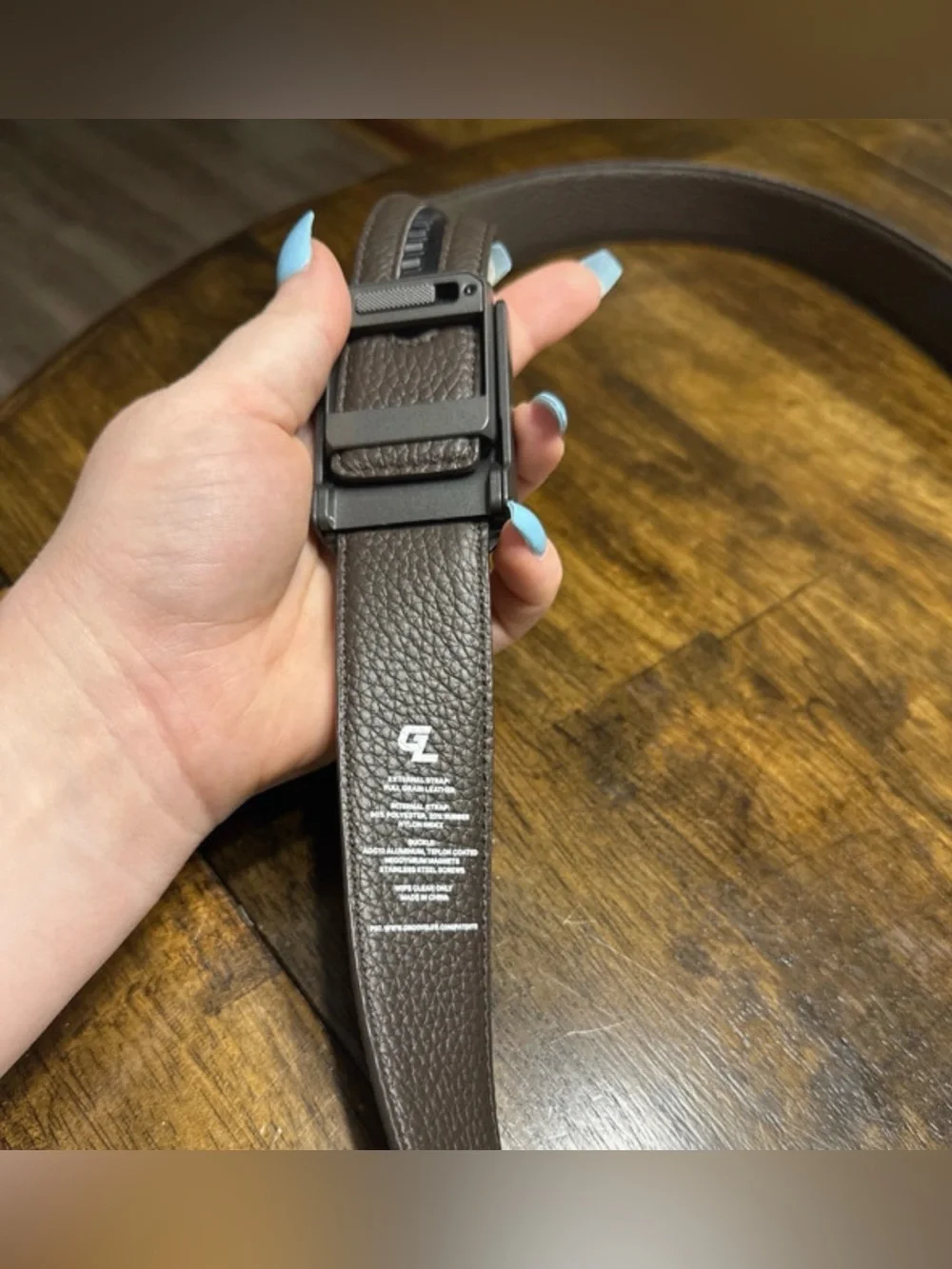 Groove Life Belt Max Leather Brown NWOT